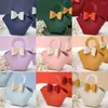 Cadeau cadeau 50pcs / lot sacs cadeaux de mariage pour les invités nés boîte faveur en cuir mini distributions emballage de bonbons pour bébé