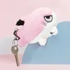 Porte-clés longes mignon dessin animé en peluche porte-clés bébé rose Sharkitty porte-clés Kawaii en peluche porte-clés dames étudiants sacs bagages pendentif 231025