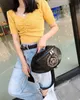 Evening Bag Big Capacity Banana Fanny Pack Bag Casual Stylish Vegan Leather Phone Black Sling Chest Bum Belt Pouch 231025