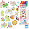 Pegatinas de juguete para niños 5D DIY Unicorn Sparkle GEM Art Craft Kits Dinosaurio Pintura de diamantes Pegatinas Set Juguete de regalo para niños 231025