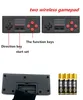 Oyun Denetleyicileri Joysticks USB Video Oyun Konsolu 620 Klasik Oyunlar AV Çıktı Retro Taşınabilir TV Oyun Konsolu Kablosuz Gamepad 231025