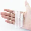 2ml 3ml 6ml Mini Size Transparent Plastic Perfume Bottle With Fine Mist Sprayer Sampler Vial 100Pcs/Lot Qcaws