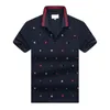 Polo's ontwerper voor heren nieuwe heren top geborduurd polo shirt korte mouw korte mouw solide kleur mode slanke kleding m-3xl