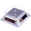 360 Rotating Turn Table Plate Solar Power For Watch Phone Jewelry Display Stand MX200810233W