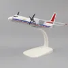 Modelo de aeronave 20cm 1/400 Modelo de avião de metal Mongólia Xinzhou 60 Aviação Airbus Simulação Material de liga fundida Ornamento de brinquedo infantil 231025