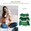 Dog Apparel Christmas Tree Costume- Clothes Winter Costume Warm Xmas Puppy Holiday Dress Outfit For Small Dogs