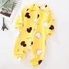 Pijamas Bebê Pijamas Para Meninos Meninas Grosso Pijama Quente Outono Crianças Flanela Onesies Macacões Inverno Crianças Dos Desenhos Animados Cobertor Pijamas 231025