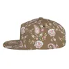 Бейсбольная кепка с 3D принтом пейсли, повседневная шляпа от солнца, элегантная этническая стильная модная сценическая кепка для женщин и мужчин