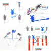 Drinking Straws Sts 10Pcs/Set Dutch Bros St Toppers Er Molds Sile Charms For Tumbers Reusable Splash Proof Dust Plug Decorative 8Mm Dhz1A