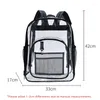 Ryggsäck PVC transparenta ryggsäckar Consert Stadium Music Festival Rucksack Waterproof Schoolbag Clear Weekend Daypacks XM224