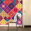 Sfondi Carta da parati personalizzata con motivo retrò Elementi decorativi vintage Murales 3D per soggiorno Camera da letto Negozio Sfondo Muro Panno di seta