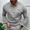 Hoodies masculinos na moda estilo americano minimalista outono e inverno pelúcia resistente lapela com zíper camisola jaqueta tamanho solto