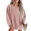 Kobiety bluzy z kapturem Modne O-Neck Kobiety pullover zima 2024 Bluzy Sudaderas nuevas