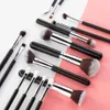 Makeup Tools 15st Professional Make Up Borstes Set Power Brush Make Up Beauty Syntetic Hair With Leather Case 231025