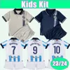 23 24 Royal Society Kids Kit Soccer Jerseys OYARZABAL SILVA ILLARRA CARLOS FDEZ CHO PRENDRE SORLOTH Home Away 3ème Chemises de football Uniformes