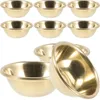 Bowls 7 Pcs Water Container Table Top Decor Offerings Supply Bowl Tibetan Brass Buddha Cups Desktop Buddhism Sacrifice Mini