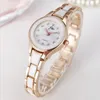Wristwatches Watch For Women Women's Watches Free Shiping Korean Version Fashion Imitation Ceramic Waterproof Wrist