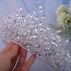 Headpieces HP361 Sparkling Full Rhinestone Bride Crown Wedding Bachelorette Party Girl Hair Accessories Silver Headwear Handmade