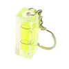 Instruments de mesure de niveau en gros Mini porte-clés jauge de niveau perles Tal couleur verte bulle d'esprit cadre carré accessoires bureau Sc Dhodc