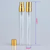 Bouteille de parfum rechargeable en verre Portable de 10ML, avec atomiseur, récipients cosmétiques vides avec pulvérisateur, 1000 pièces/lot, Emnfp