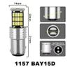 New 1 PCS P21/5W 1156 BA15S 1157 BAY15D 1157 LED Bulb Canbus 12V 4014 SMD 7000K White Car Tail Reverse Stop Brake Turn Signal Lights