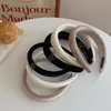 Bandeaux en éponge de velours de couleur unie de haute qualité, accessoires de cheveux à la mode pour femmes, bandeau tendance, cerceau, couvre-chef pour filles, nouveau