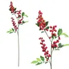 Decorative Flowers 1pcs Artificial Christmas Berry Red Foam Berries Multi Type Branches For DIY Wreath Supply Xmas Tree Decorations