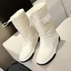 Botas de designer de plataforma chinelos mulheres botas de inverno menina clássica bota de neve tornozelo curto preto sapatos ao ar livre com caixa