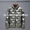 Bright down jacket fashion men's short 2023 new Korean version stand collar wash light simple leisure thickened white duck do257O