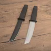 Specjalna oferta CS 17T Kobun taktyczna nóż AUS-8A TANTO Point Blade Outdoor Camping Camping Survival Proste noże z Kydex
