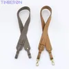 Bag Parts Accessories TINBERON Leather Bag Strap Luxury Designer No Buckle usable Shoulder Strap For Crossbody Adjustable Shoulder Bags Accessories 231026