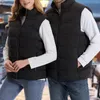 Gilet da uomo Gilet riscaldato ricaricabile unisex 21 aree di riscaldamento Zip con 3 livelli Leggero per escursioni sportive all'aria aperta