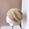 Berretti Berretti per uomo Cappello da donna Beanie con paraorecchie Autunno Inverno Streetwear Ragazze Berretti 2023 Donna Maglia