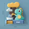 Baby Bath Toys Cartoon Dinosaur Baby Bath Toys Animal Sprinkler Waterwheel Water Spray Toy Bathroom Bathing Bathtub Shower Game for Kids Gift 231026