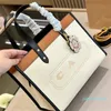 Luxury Designer Totes Embroidery Handbags Shopping Bags Fashion Letters Pattern Spacious Large Capacity 2024