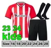 Bilbao Club voetbalshirts voor kinderen 23 24 Atletisch ADURIZ GURUZETA WILLIAMS MUNIAIN PAREDES BERENGUER ANDER HERRERA UNAI SIMON O. SANCET voetbal kindershirt