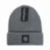 Nieuwe Beanie Designer beanie luxe EILAND muts temperament veelzijdige muts gebreide muts warme letter STONE design hoed 17 kleuren P-11