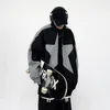 Herenjassen Niche Sterpatroon Outdoor Heren Dames Y2k Streetwear Casual losse jas Voor Techwear Sportkleding Waterdicht