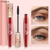 Czarne rzęsy rzęsy przedłużenie grube curling rzęsy nie łatwy do smuga tuszu do rzęs Makeup 4D Crown Mascara Cosmetics