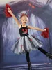 Cheerleading Kids Zombie Costume Costume Halloween Girl