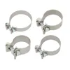 Exhaust Clamp Stable Muffler Rustproof Universal Professional Simple Installation Leakproof For Header Downpipe