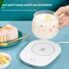 Other Home Garden 220V Electric Heating Coaster Heater Mug Warmer 55°C For Coffee Milk Tea Pad Thermostatic Mat Kitchen Supplies 231026