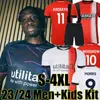 4XL 23/24 Luton Town 3ème maillots de football 2023 2024 troisième MORRIS CLARK CAMPBELL BURKE NAISMITH BELL DOUGHTY ADEBAYO MILIVOJEVIC hommes enfants kits chaussettes ensembles maillot de football