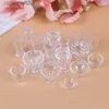 Kitchens Play Food 17Pcs/Set 1 12 Dollhouse Mini Transparent DIY Pretend Play Kitchenware Toy Drink Cups Dish Tableware MiniaturesL231026