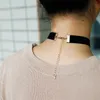 Große Anhänger Kreuz Halskette Für Frauen Halsband Einzigartige Stoff Kette 2021 Winter Mode Schmuck Zubehör frauen Hals Neckla2679