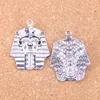 20pcs Antique Silver Bronze Plated egyptian king tut tutankhamen Charms Pendant DIY Necklace Bracelet Bangle Findings 36 28mm2083