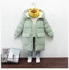 Down Coat Hiver 0-30 degrés épais chaud veste à capuche 2-10 ans garçons filles coupe-vent manteau étendu mode décontracté vêtements pour enfants 231025
