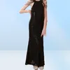 Robe longue à paillettes noires pour enfants filles robes de soirée formelles élégantes cocktail de luxe 2022 robes de bal scintillantes enfant adolescent fête385959259