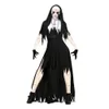 Halloween kostymer cosplay kostymer halloween zombie nunna kostym vuxen makeup dans vampyr ond party uniform halloween anda grupp kostymer