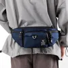 Sacos de cintura homens cintura hip bum fanny pacote saco dinheiro bolsa de nylon multi-bolso moda viagem sling cruz corpo peito pacote masculino cinto sacos 231026